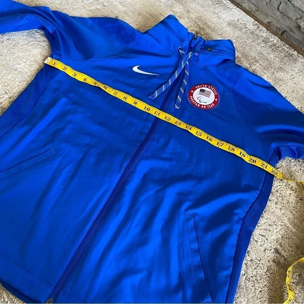 Nike Team USA Parapan AM American Games Team Full Zip Hoodie Jacket Sweater: L